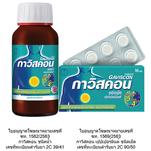 Gaviscon เปปเปอร์มิ้นต์